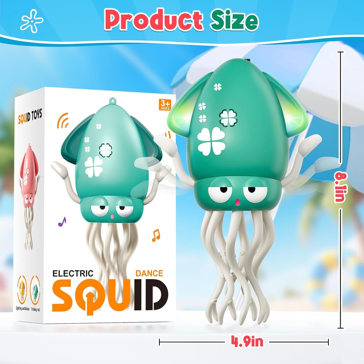 Dancing Octopus Baby Toy - Octogroove™