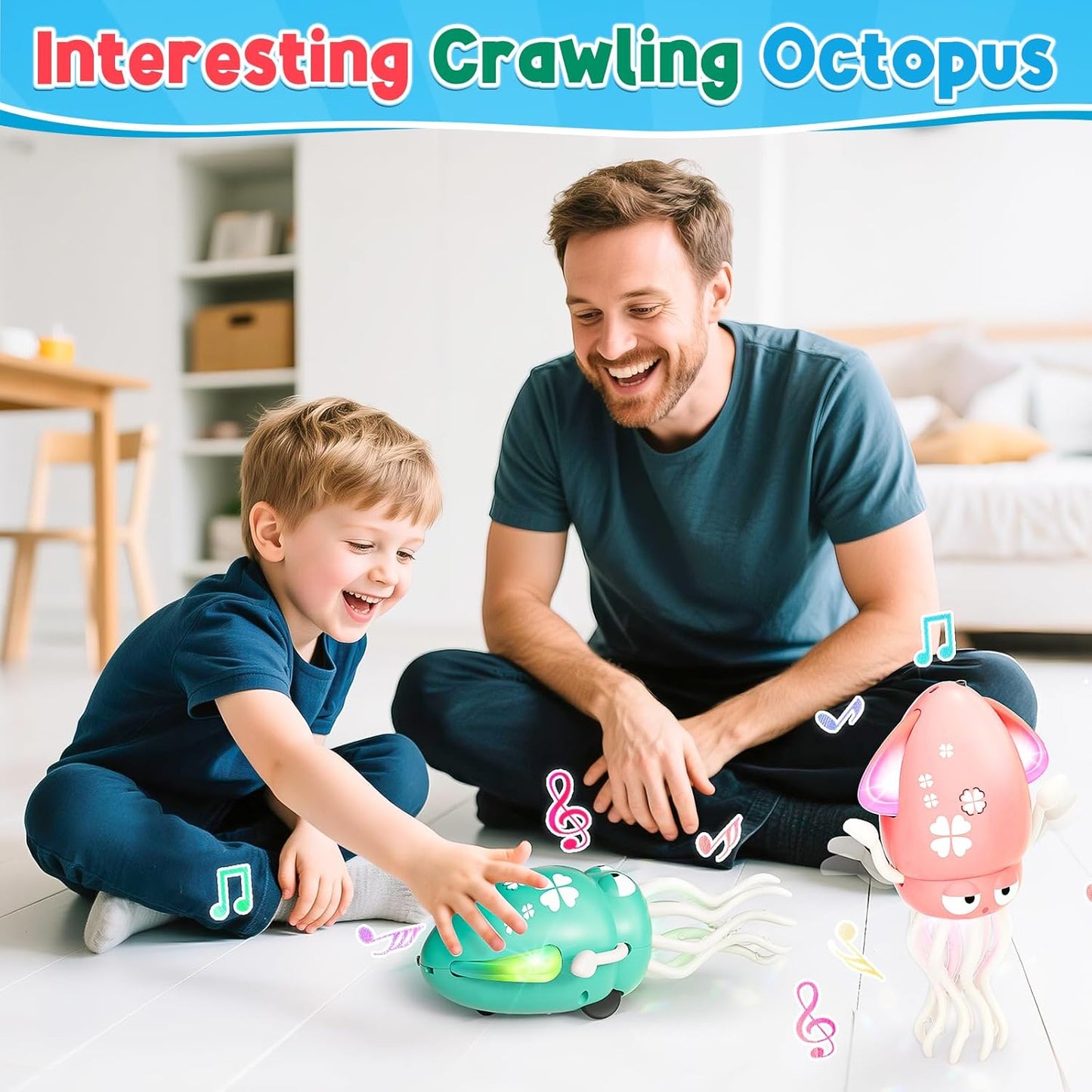 Dancing Octopus Baby Toy - Octogroove™
